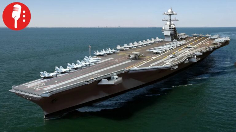 EUA envía el portaaviones más grande del mundo al mar mediterraneo