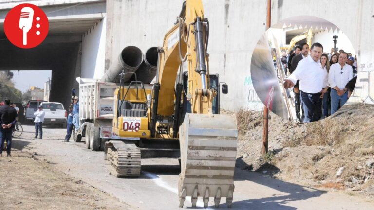 Alejandro Armenta supervisa las obras para mejorar calidad de agua en Atoyac