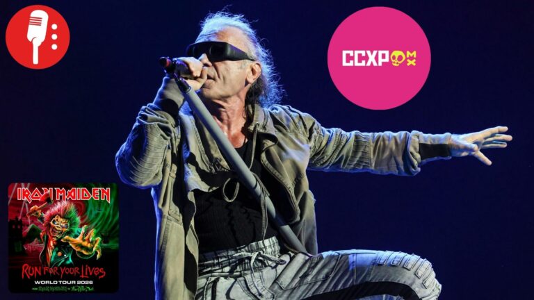 Bruce Dickinson, de Iron Maiden, llegará a la CCXP México 2026