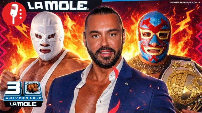 La Mole anuncia invitados de Lucha Libre: Latin Lover, Dos Caras y Dr. Wagner