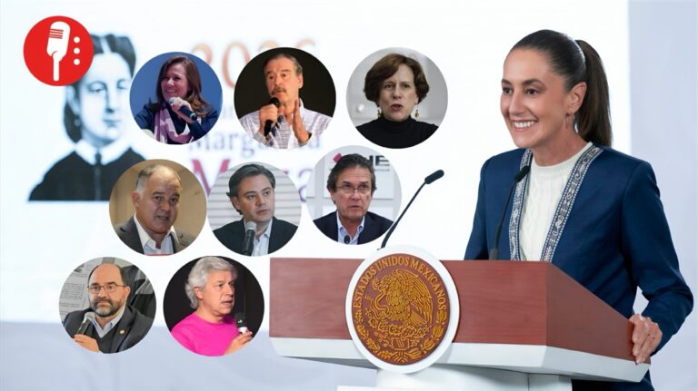 Sheinbaum se burla del nuevo Frente Amplio de la derecha