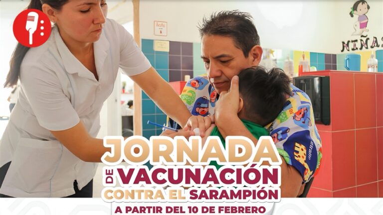 La GAM instala puestos de vacunación contra el sarampión