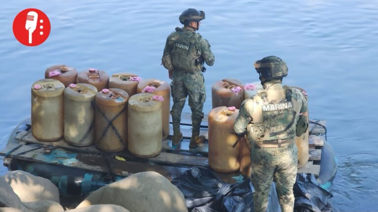 Aseguran diésel de contrabando en la frontera Sur