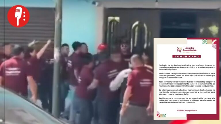 Acciones de la alcaldía de Azcapotzalco tras operativo matutino