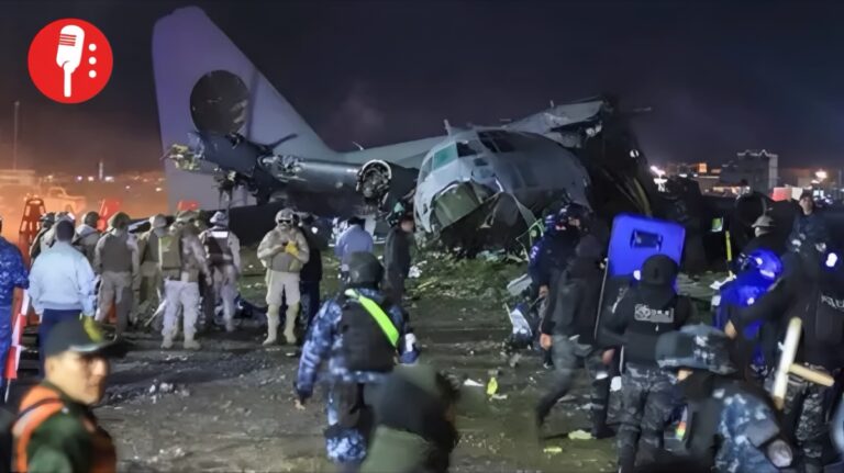 Avión de la Fuerza Aérea se estrella y causa tragedia en Bolivia