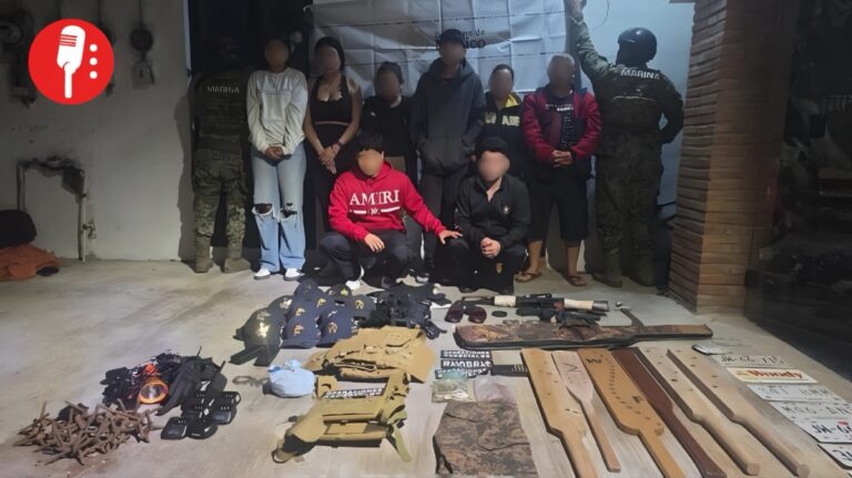 Detienen a ocho miembros del CJNG en Puerto Vallarta