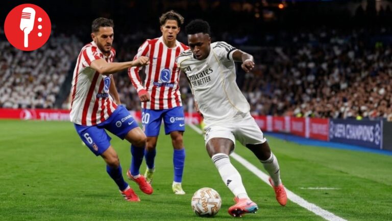 El Madrid logró ganar el derbi madrileño al Atlético en el Bernabéu