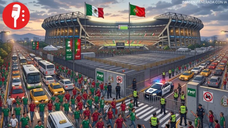 FMF emitió comunicado sobre restricciones de movilidad: No habrá estacionamiento para público general para el México vs Portugal