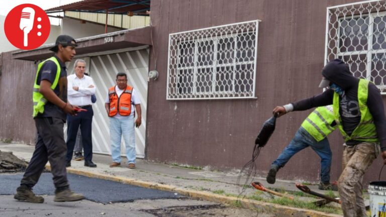 Gobierno de Pepe Chedraui fortalece campaña “Bacheando Puebla”