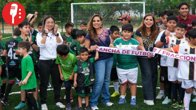 Inauguran cancha multideportiva en Chetumal rumbo al mundial 2026