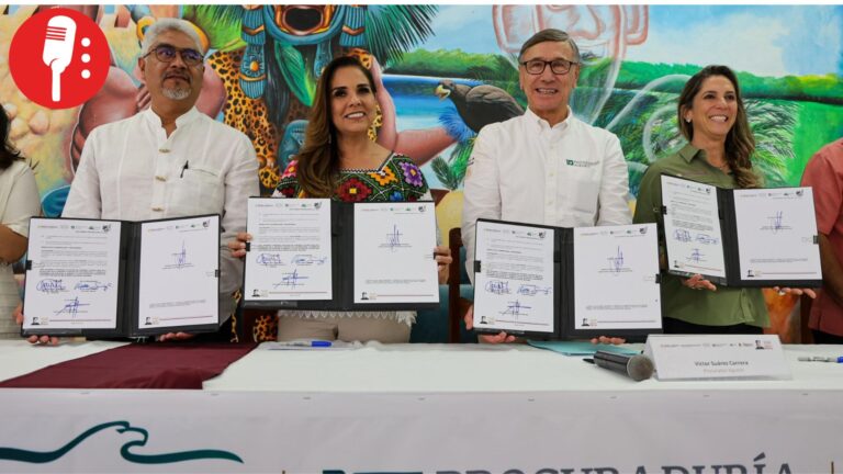 Mara Lezama impulsa acuerdo para frenar deforestación en selva maya de Quintana Roo