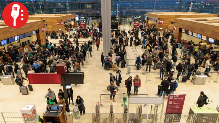 Huelga paraliza aeropuerto de Berlín y afecta a 57 mil pasajeros