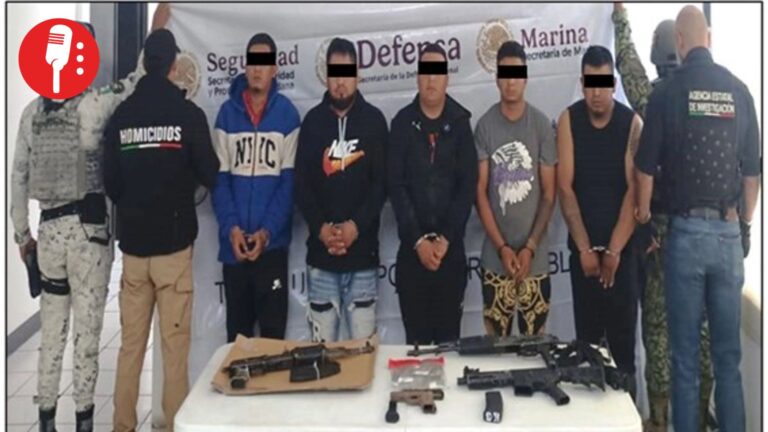 Golpe al crimen organizado: detienen a 14 personas con armas, explosivos y droga en Puebla y Chihuahua