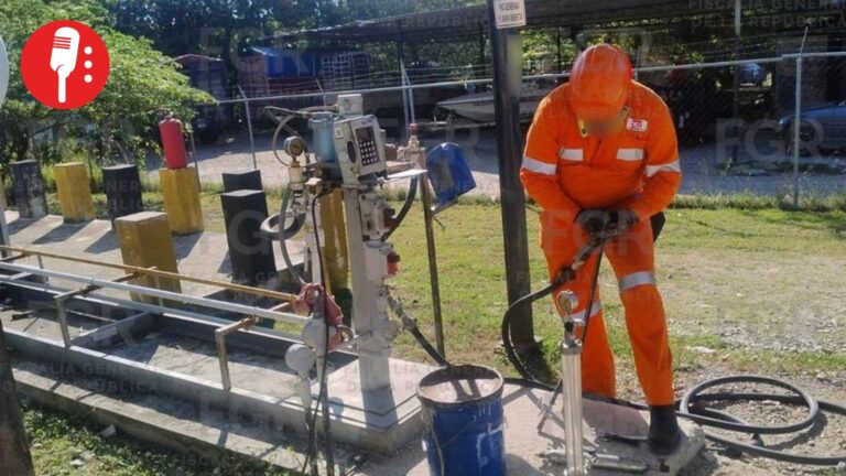 Detienen a dos personas en Palenque, Chiapas por venta de huachicol