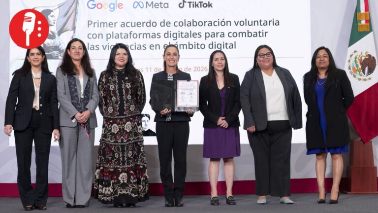 Gobierno de Sheinbaum pacta con Google, Meta y TikTok para frenar la violencia digital contra mujeres
