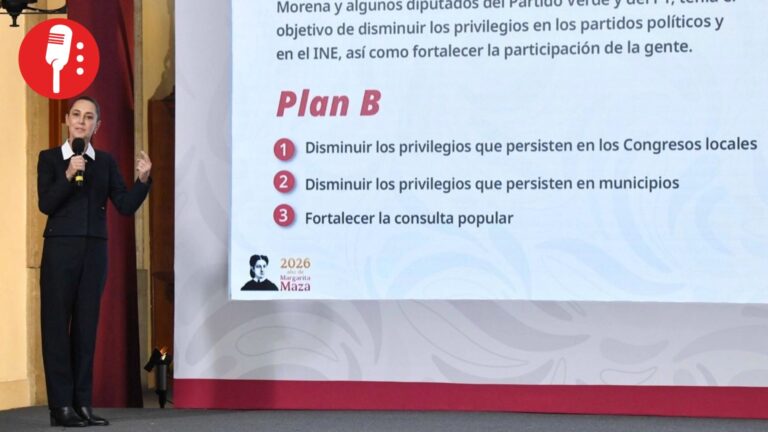 Sheinbaum presenta Plan B de Reforma Electoral: recortar privilegios y dar más poder al pueblo