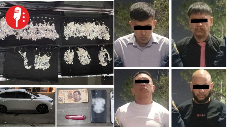 Caen cuatro presuntos ladrones tras robo de más de 700 piezas de plata en la alcaldía Benito Juárez