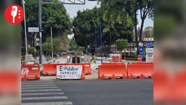 Vecinos denuncian opacidad en obra de la calle Uxmal en Benito Juárez; acceso será con código QR