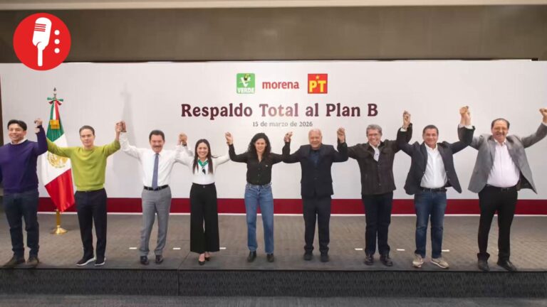 Morena, PT y PVEM respaldan Plan B de reforma electoral propuesto por Sheinbaum