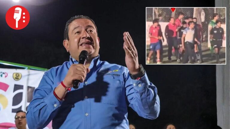 Alcalde priista de Autlán, Jalisco agrede a cuerpo arbitral en partido de la Liga Premier MX
