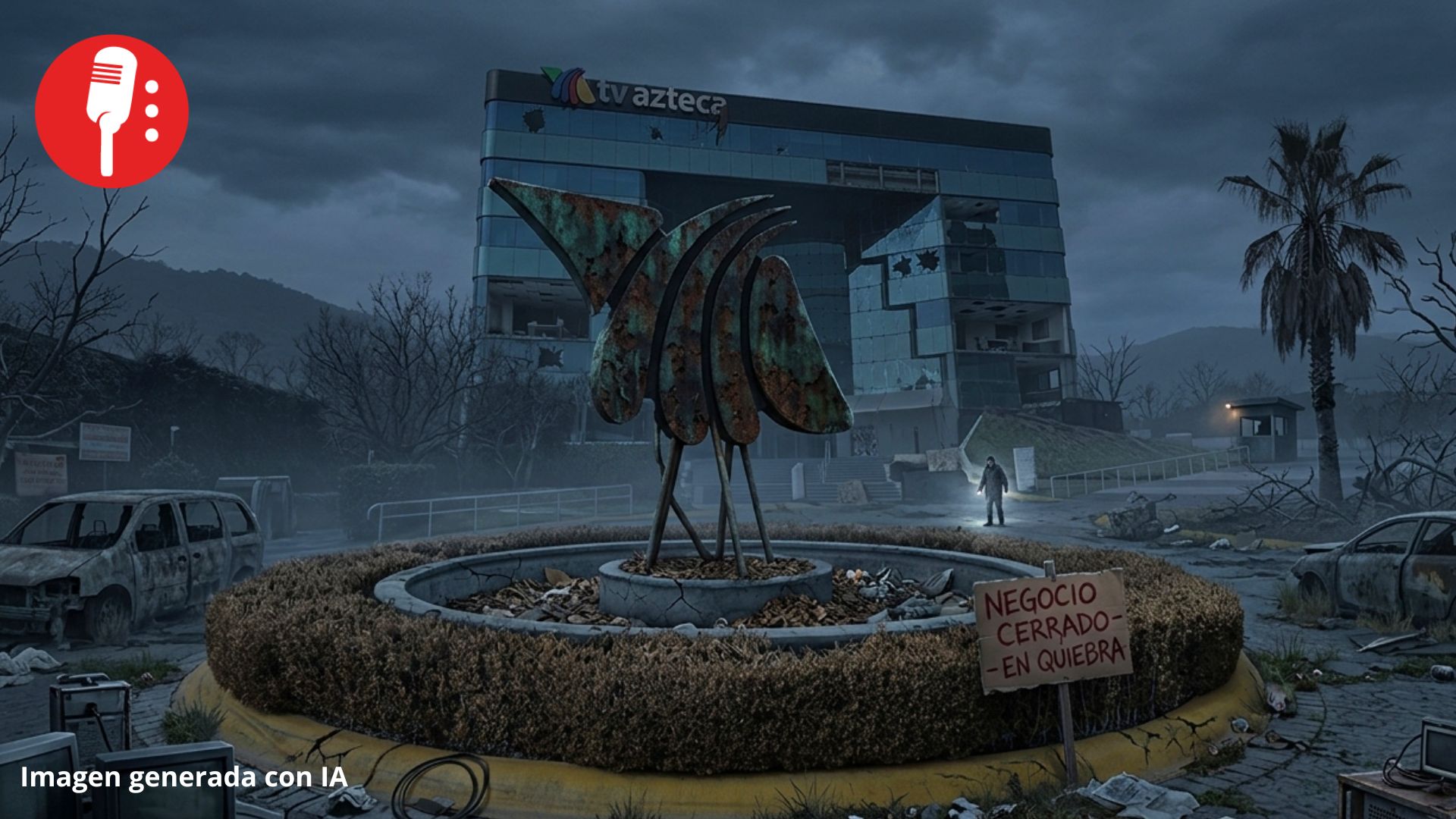 Se desploma TV Azteca: abandona la BMV tras años de tropiezos financieros