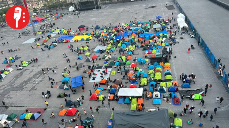 CNTE toma el Zócalo: arranca paro nacional de 72 horas con plantón en la CDMX