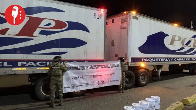 Marina intercepta 100 litros de químico usado para drogas sintéticas en Sinaloa
