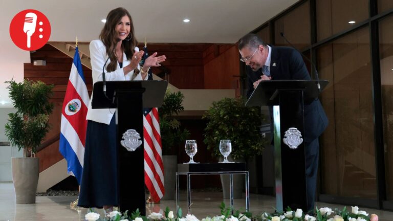 Costa Rica acuerda con EUA recibir hasta 25 migrantes deportados por semana