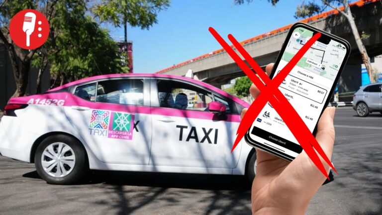 Taxis concesionados no pueden operar en plataformas como Uber: Semovi