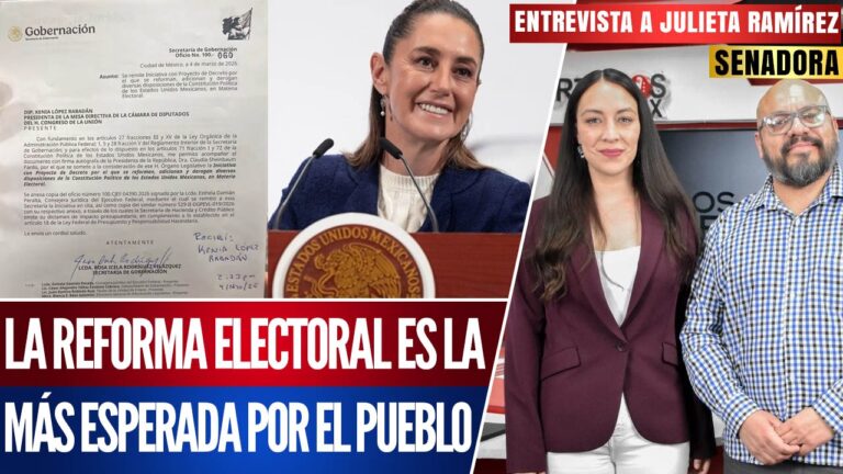 Entrevista | Julieta Ramirez responde a la Reforma Electoral y anuncia su voto