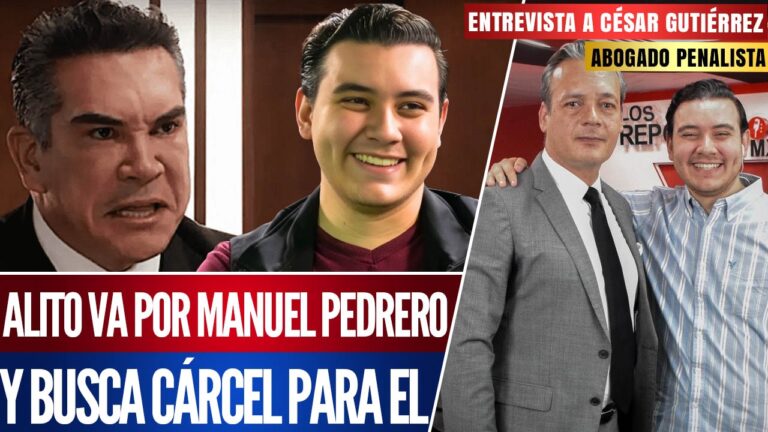 Entrevista | Alito amenaza a Manuel Pedrero; César Gutiérrez anuncia su defensa jurídica en vivo