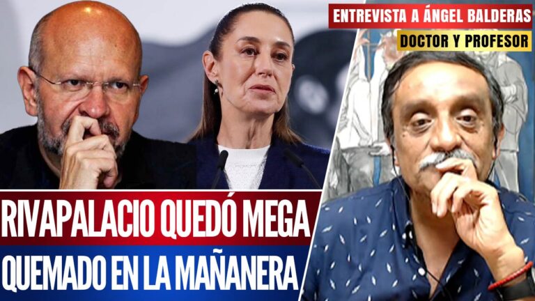 Entrevista | Presidenta exhibe a Riva Palacio como escritor de ciencia ficción: Ángel Balderas