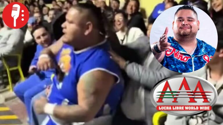 Despiden al luchador “Niño Hamburguesa” tras agredir a un aficionado
