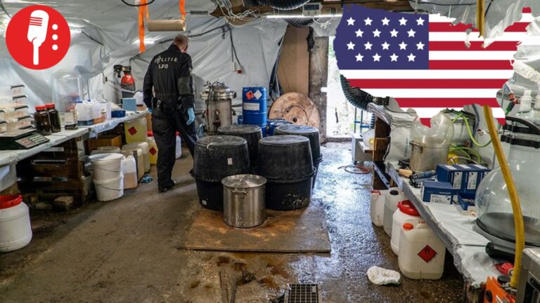 Narcolaboratorios en EUA evidencian producción interna de fentanilo