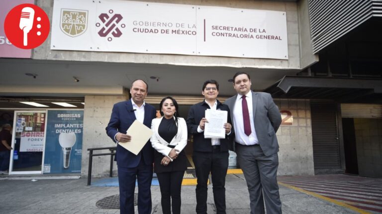 Morena y PT denuncian uso de recursos públicos en evento del PAN en Coyoacán