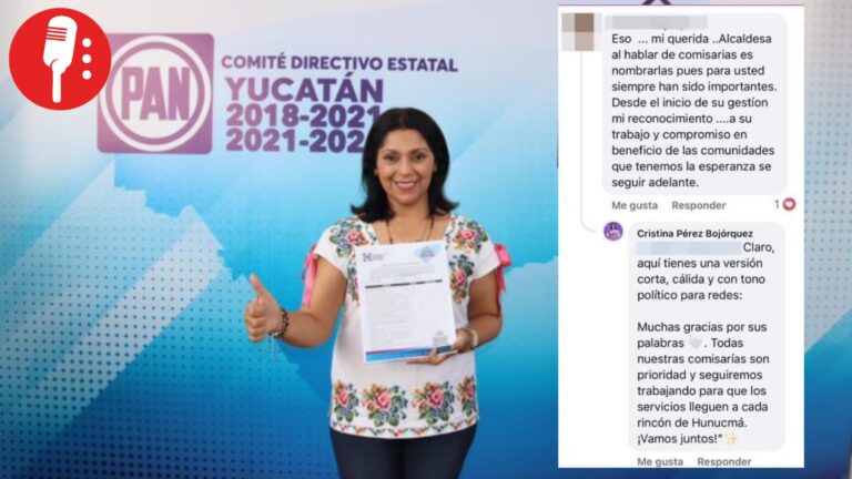 Alcaldesa panista de Hunucmá desata polémica por uso de IA en redes sociales