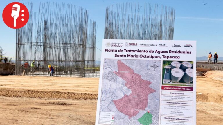 Construyen planta tratadora en Tepeaca para impulsar reúso de agua en el campo