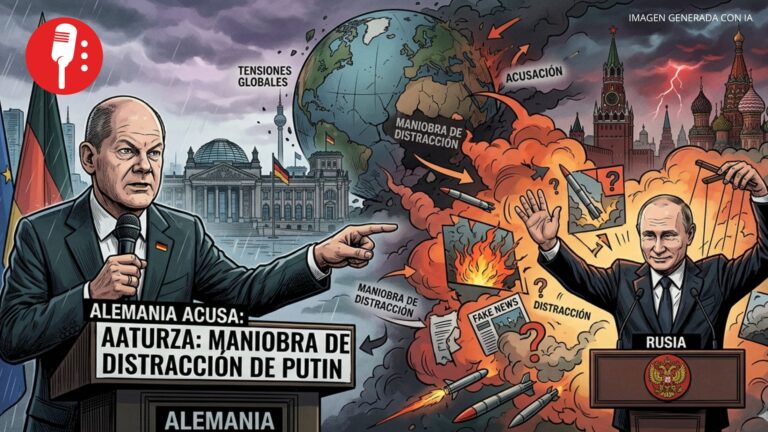 Alemania acusa maniobra de distracción de Putin en medio de tensiones globales