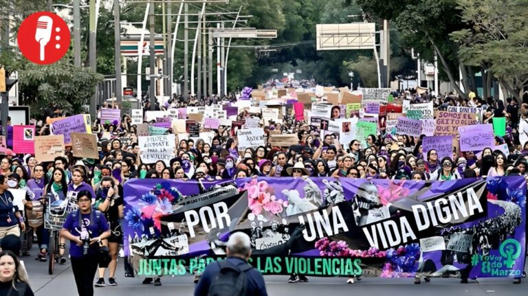 Gobierno pide diálogo en marchas del 8M