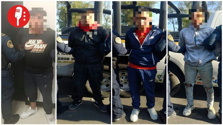 Cuatro detenidos por homicidio en Álvaro Obregón