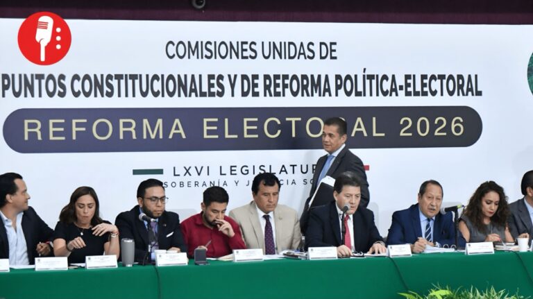 Aprueban reforma electoral en comisiones; se espera votación en pleno