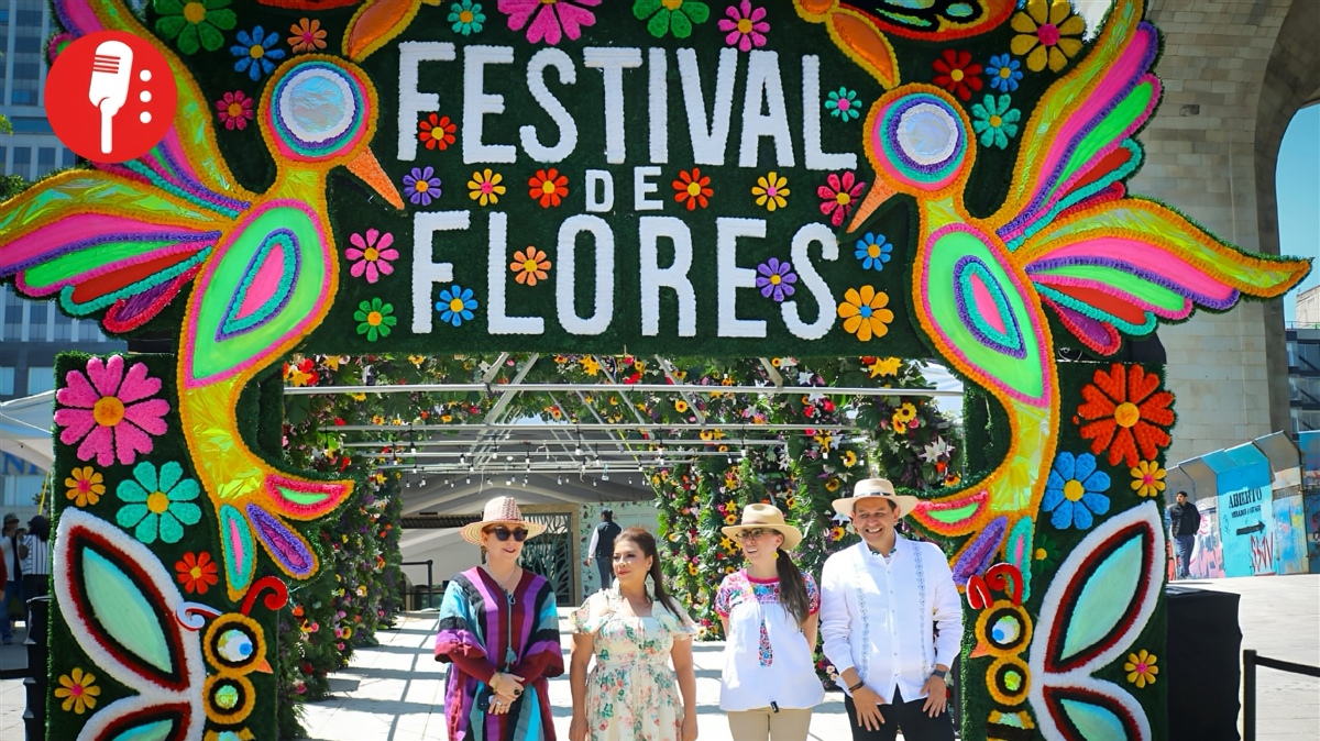Festival de las Flores de Primavera viste de colores a la Ciudad de México