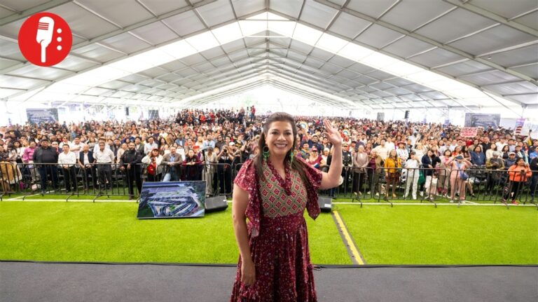 Clara Brugada obtiene 64% de aprobación en CDMX: Enkoll