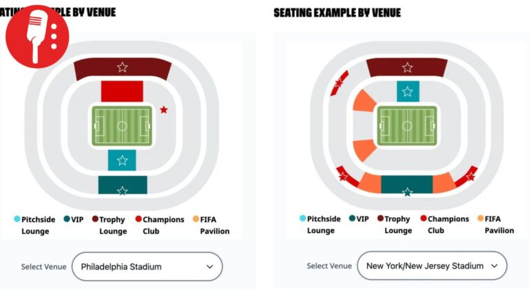 Aficionados denuncian mapas “engañosos” en la asignación de boletos para el Mundial 2026