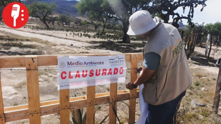 PROFEPA clausura predio con cambio de uso de suelo ilegal en Aguascalientes
