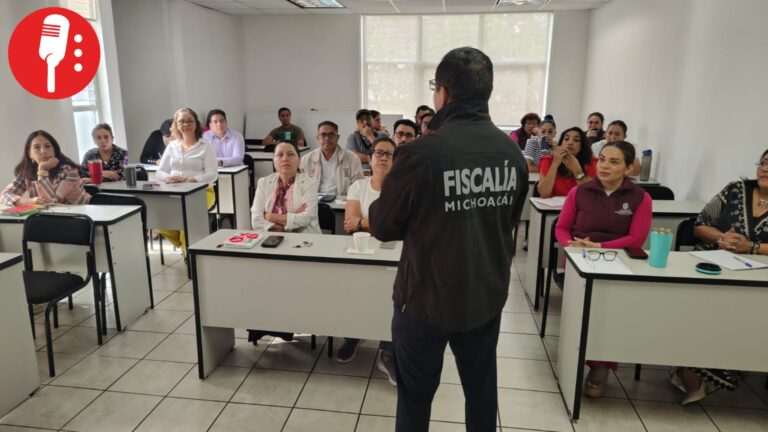 FGE Michoacán imparte capacitación institucional contra el hostigamiento, acoso laboral y sexual