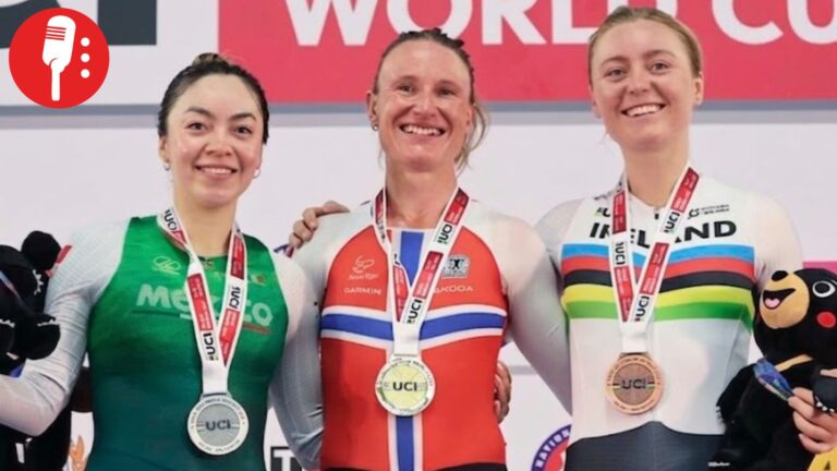 Yareli Acevedo obtiene medalla de plata en Copa del Mundo de Ciclismo de Pista
