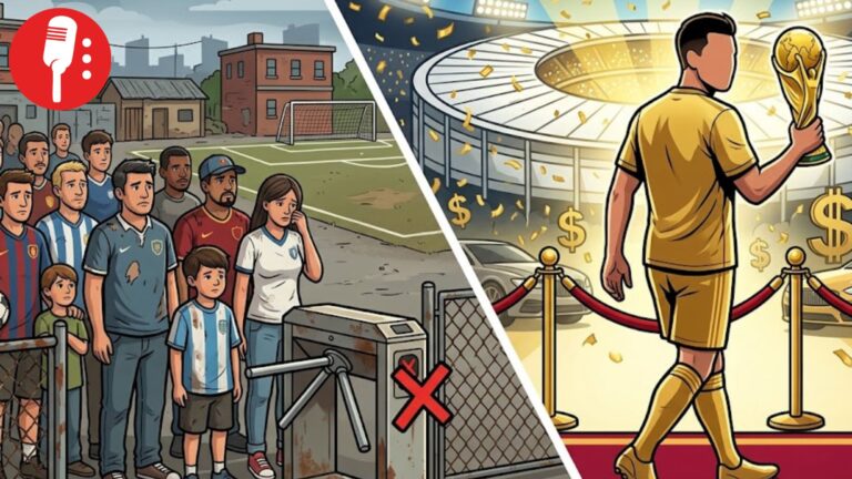 El Mundial ya no es para todos: futbol da espalda al pueblo