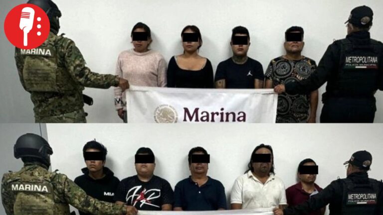 Caen 22 presuntos integrantes de bandas en Ecatepec durante operativo de la Marina