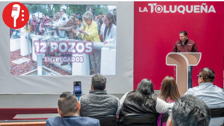 Gobierno de Toluca fortalece abasto de agua con operación de nuevos pozos